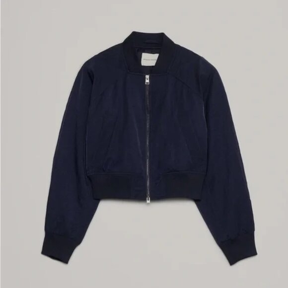 Banana Republic Jackets & Blazers - Banana Republic Cropped Bomber Jacket, Navy, size Small